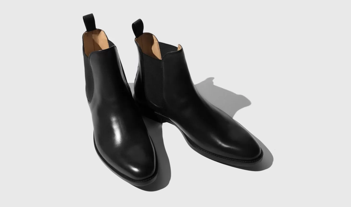 Manner Scarosso Chelsea-Stiefel>Giacomo Nero