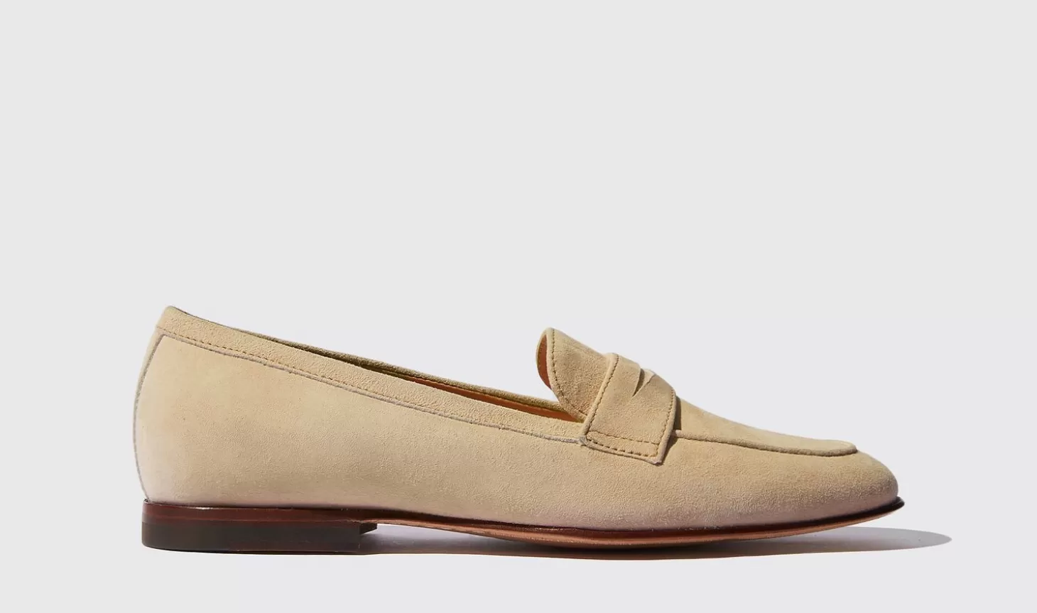 Frauen Scarosso Halbschuhe>Valeria Beige Scamosciata